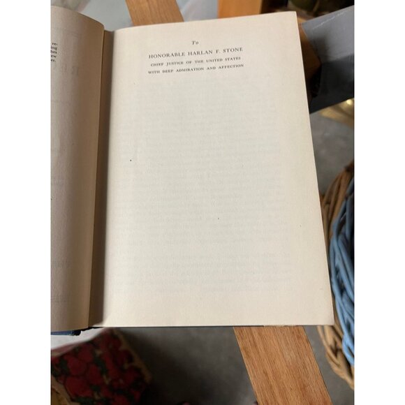 Vtg Signed By Author Political Reconstruction Hardcover 1946 by Karl Loewenstein - Picture 7 of 10